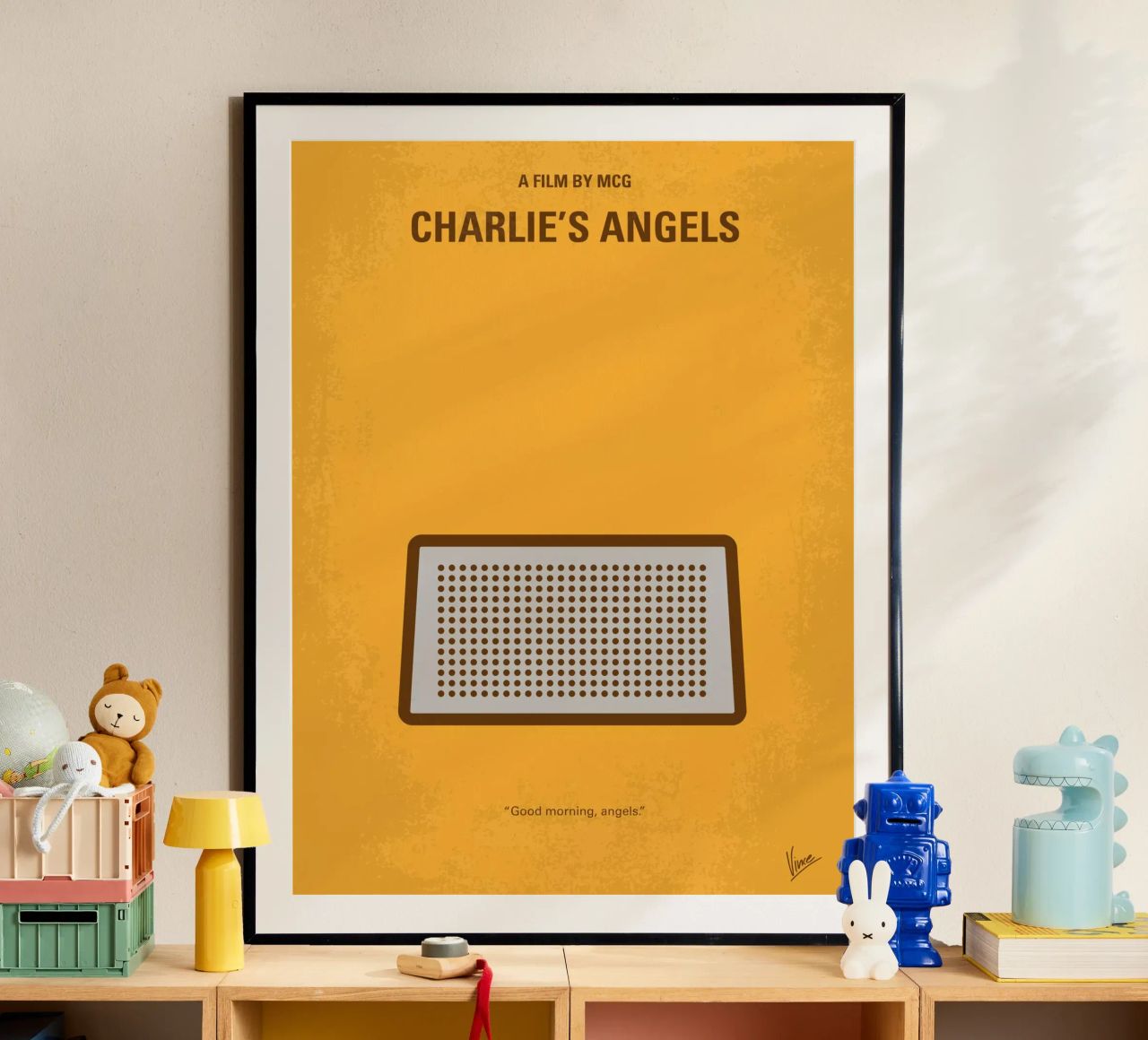 No273 My Charlies Angels minimal movie poster poster de Chungkong