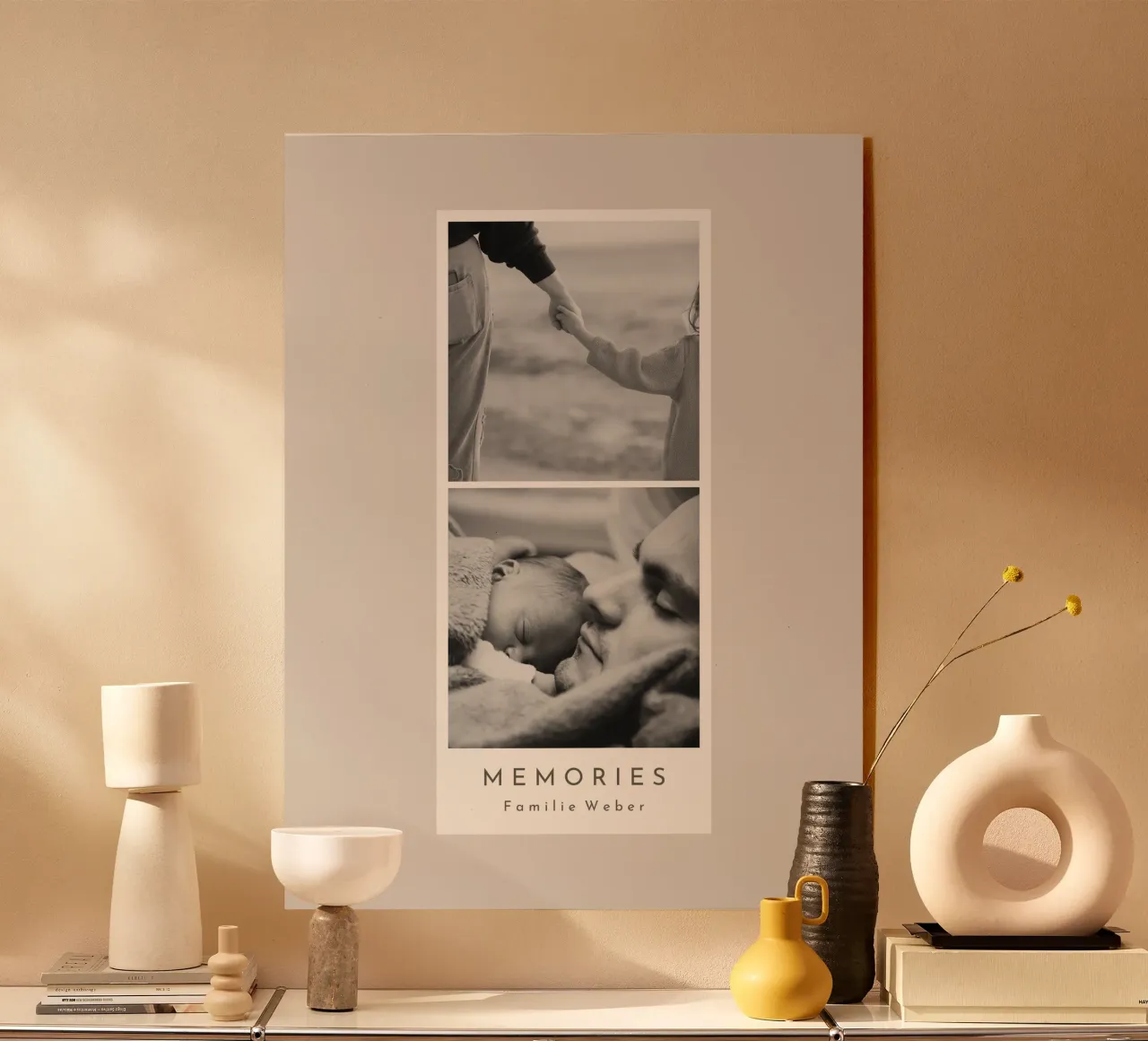 Beige Picture plexiglass da we line studio - design