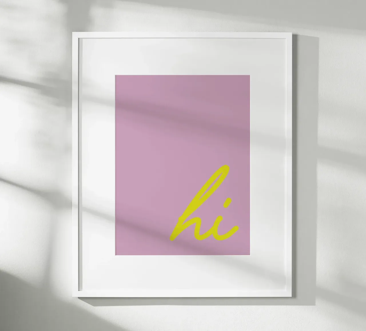 hi poster da CSK DESIGN