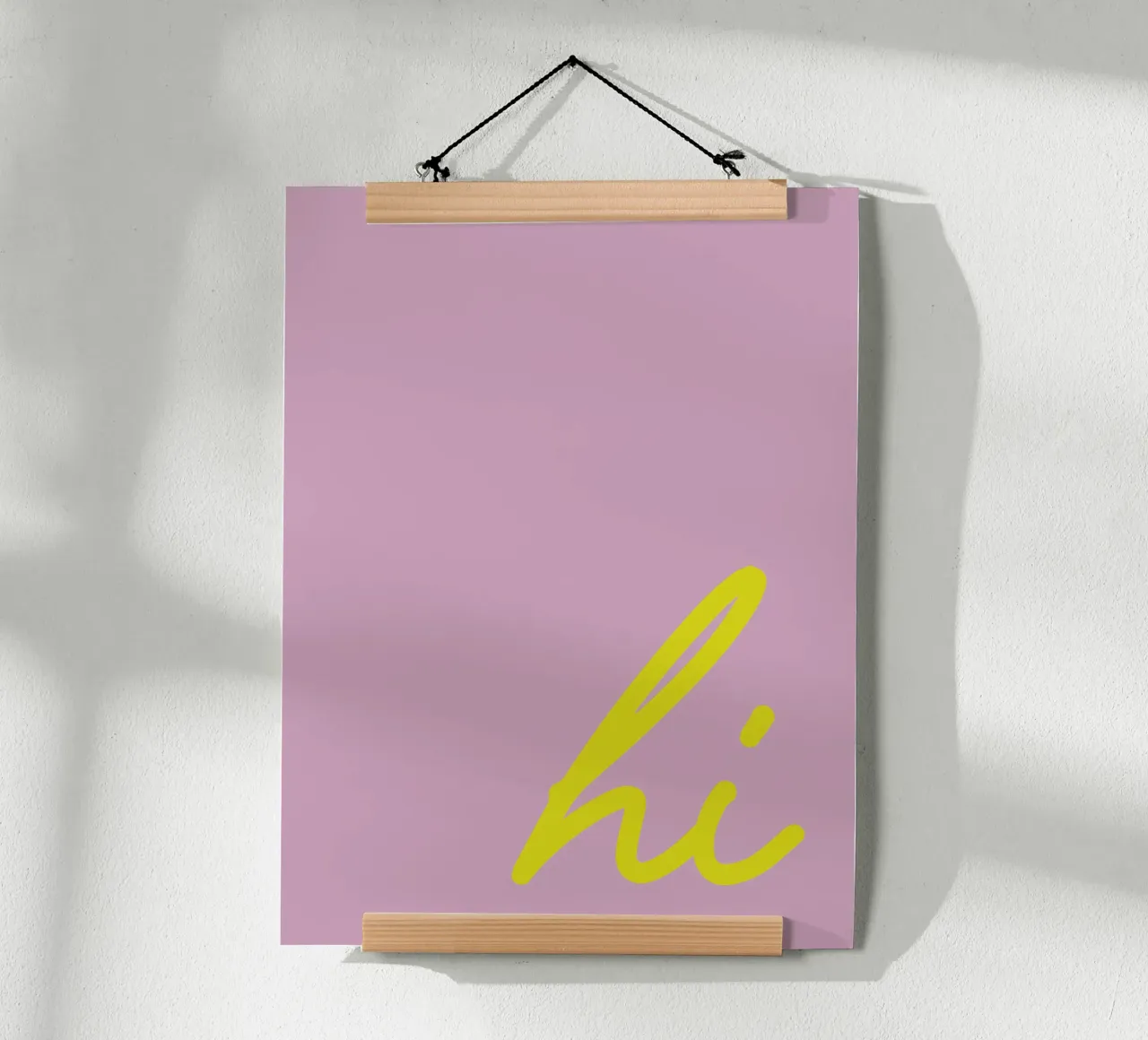 hi poster da CSK DESIGN