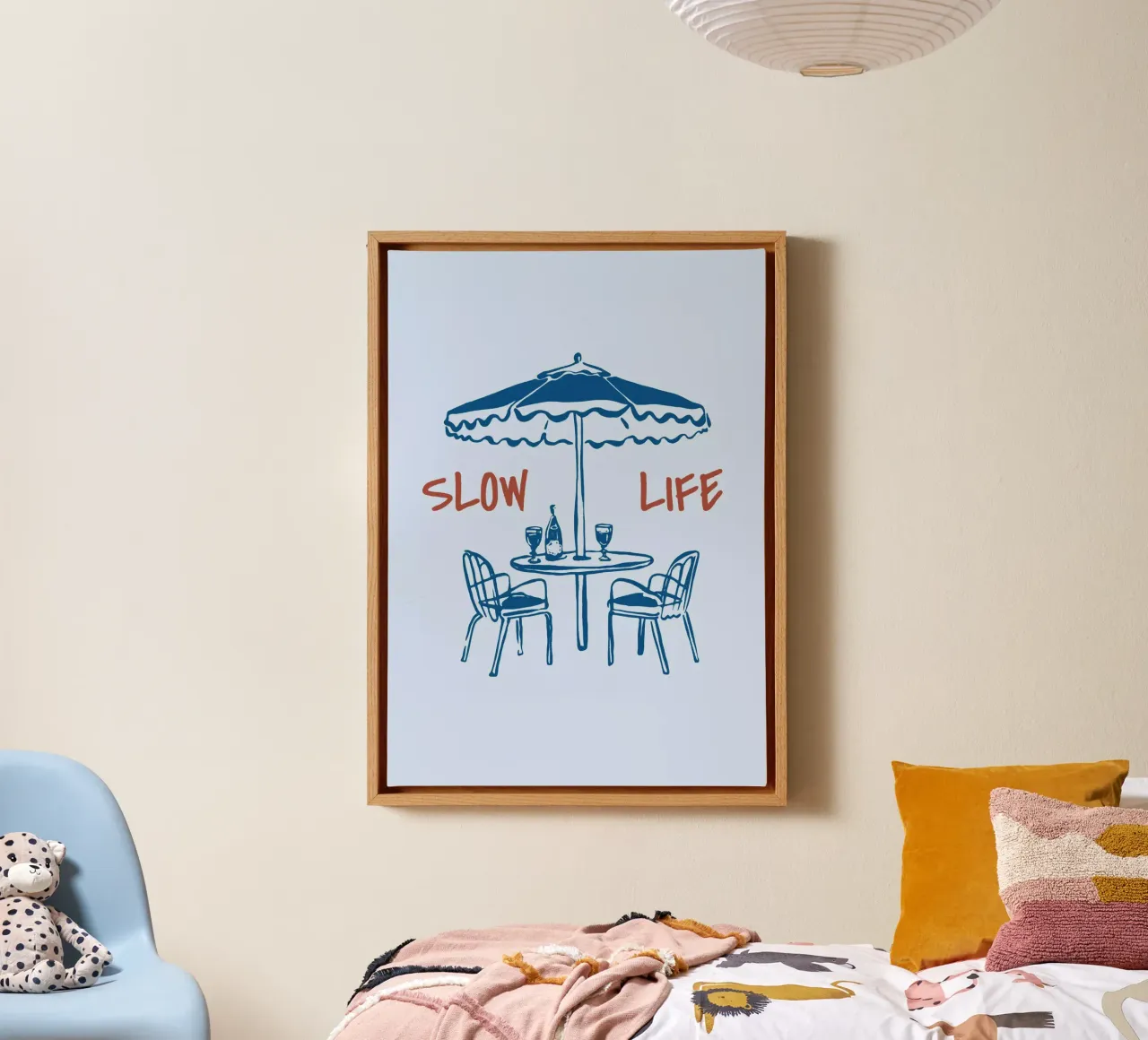 Boho Vacation 3 Slow Life toile de Boho Print Collection