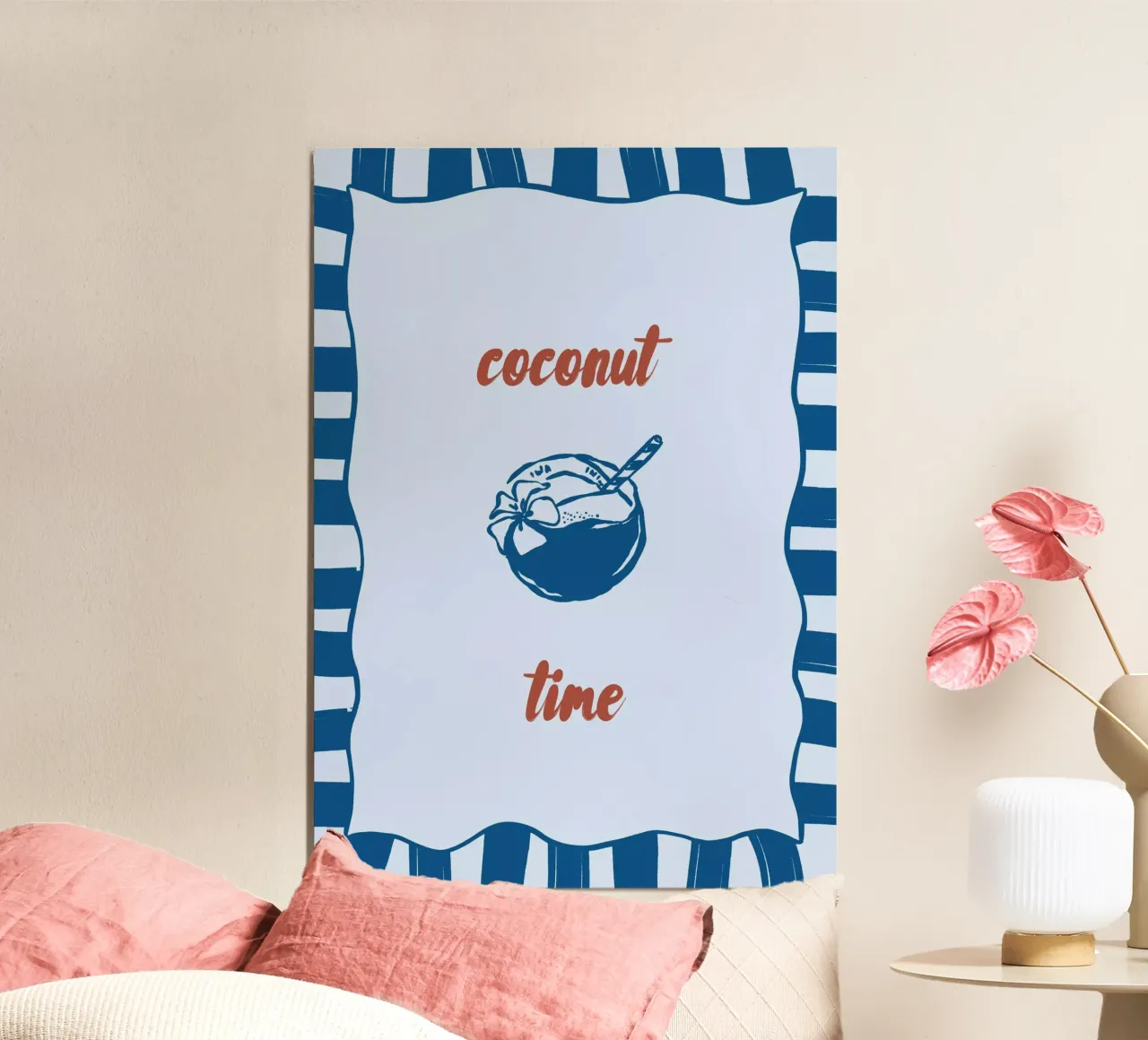 Boho Vacation 4 Coconut Time carta hahnemühle da Boho Print Collection