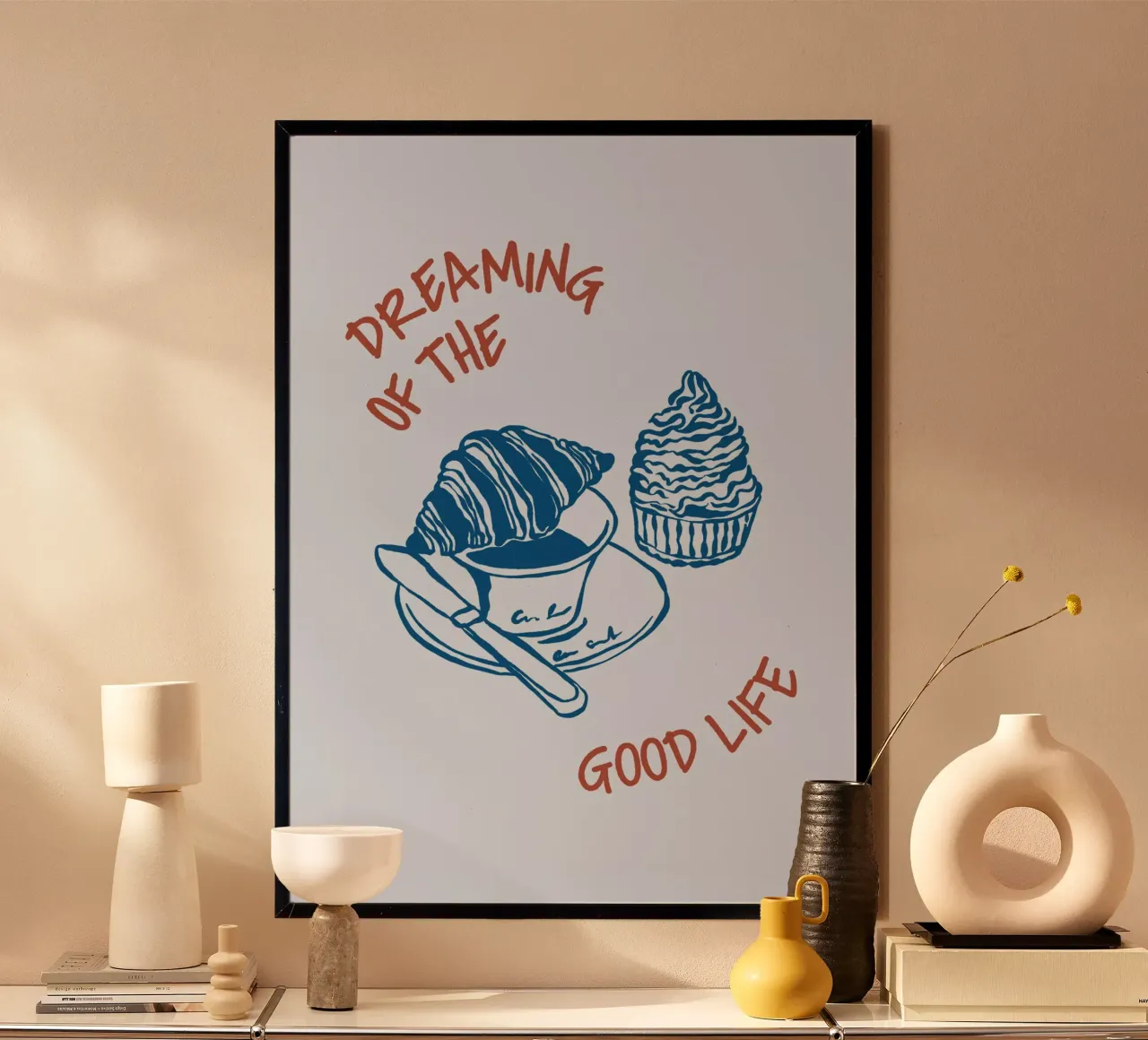 Boho Vacation 4 Good Life poster da Boho Print Collection