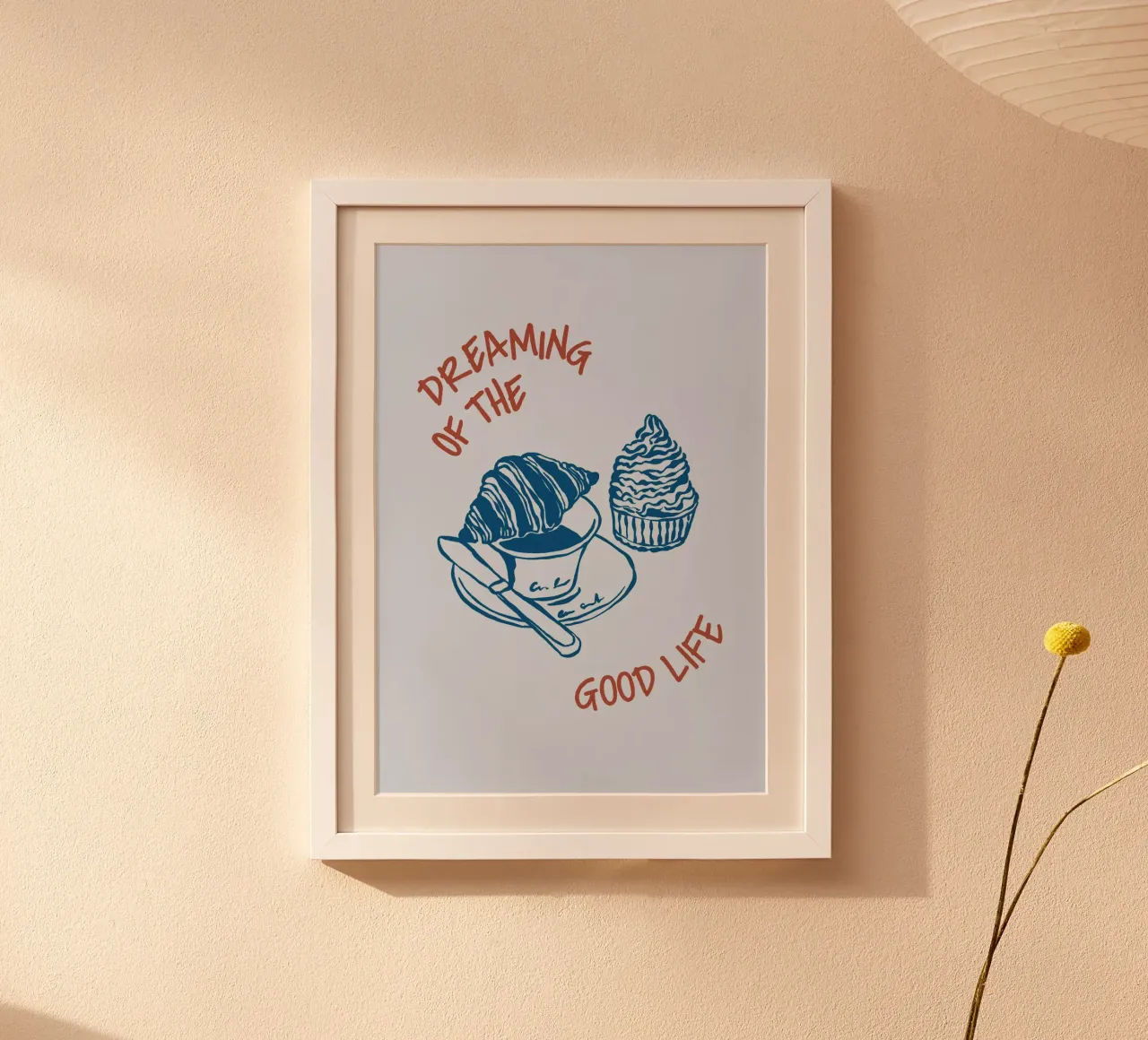 Boho Vacation 4 Good Life poster da Boho Print Collection