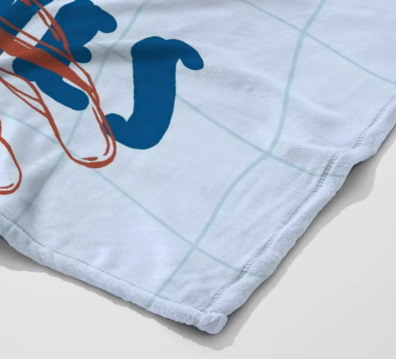 Boho Vacation 4 Surf The Waves coperta in pile da Boho Print Collection