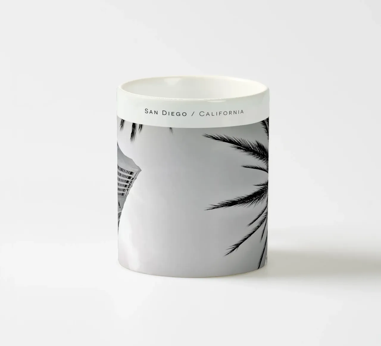 San Diego B&W tazza in ceramica da In Full Color