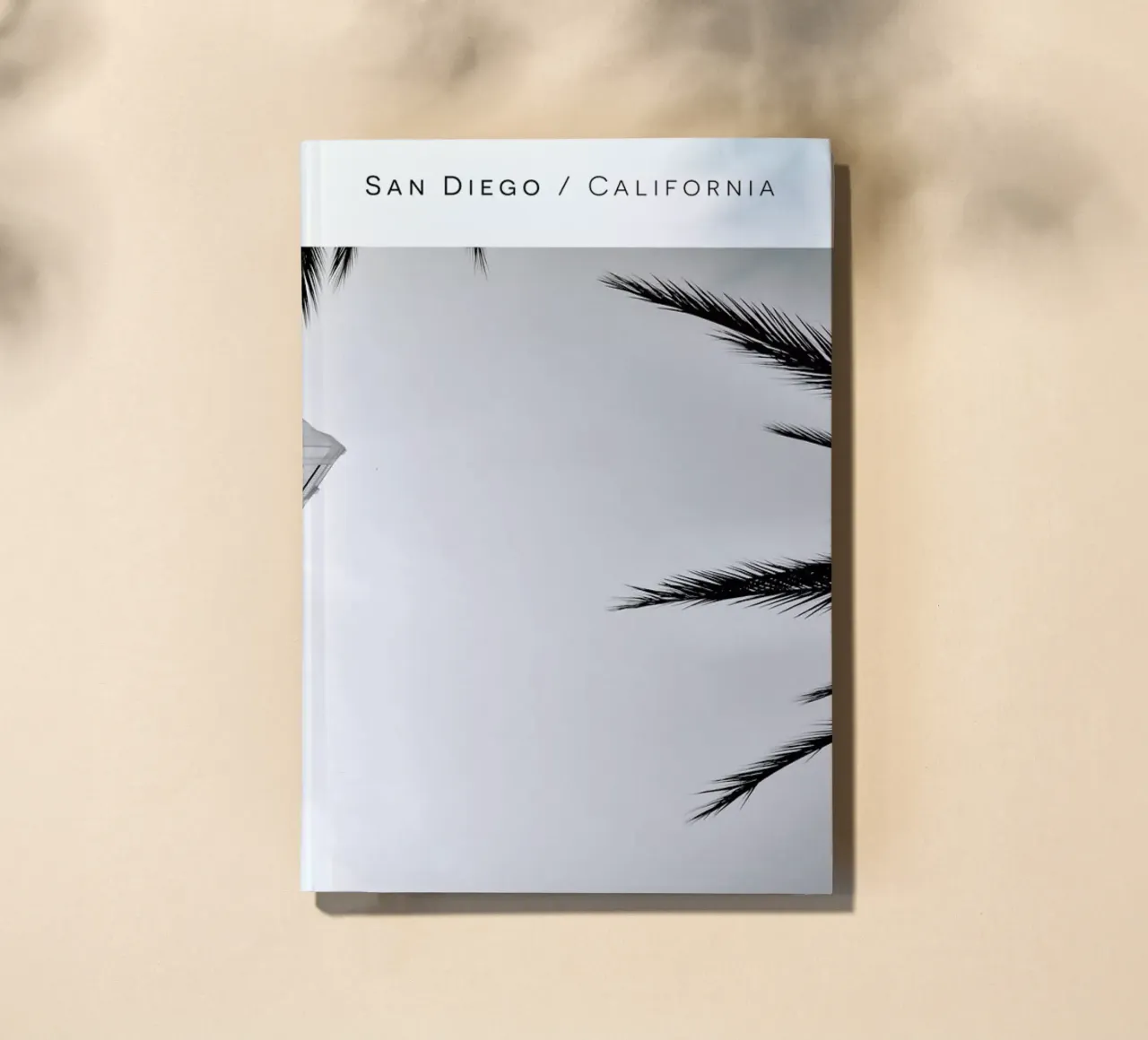 San Diego B&W notebook by In Full Color