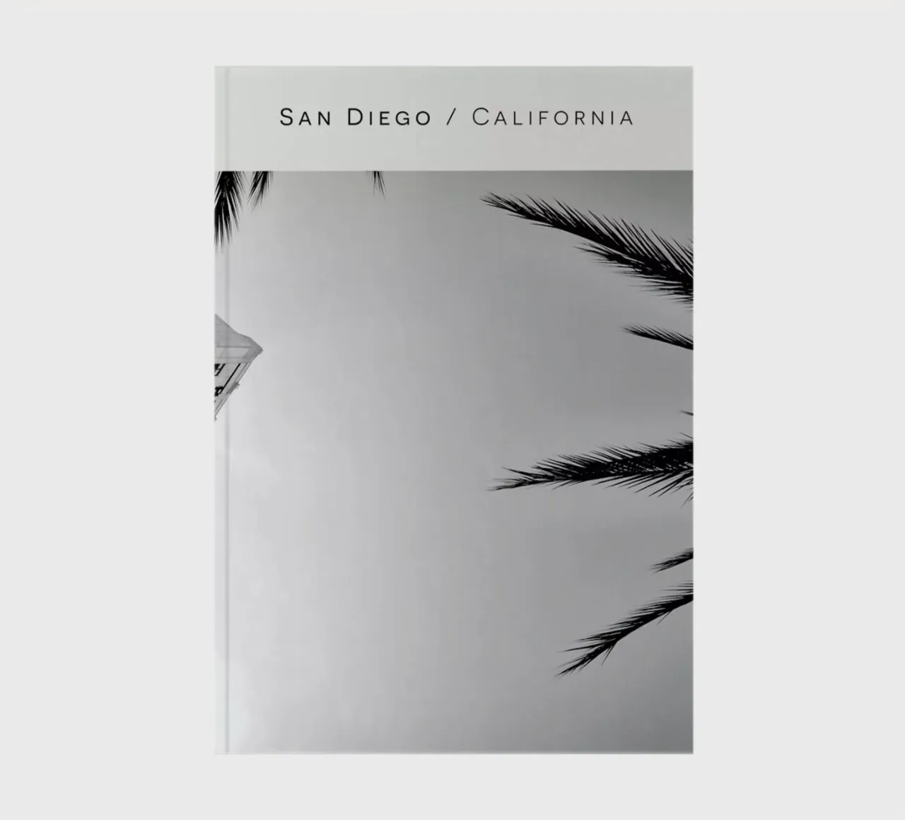 San Diego B&W notebook by In Full Color