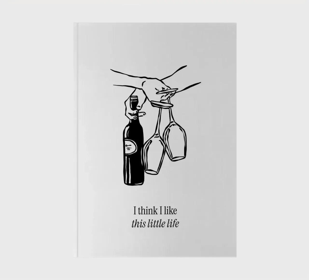 Boho Vacation 5 Little Life notebook by Boho Print Collection