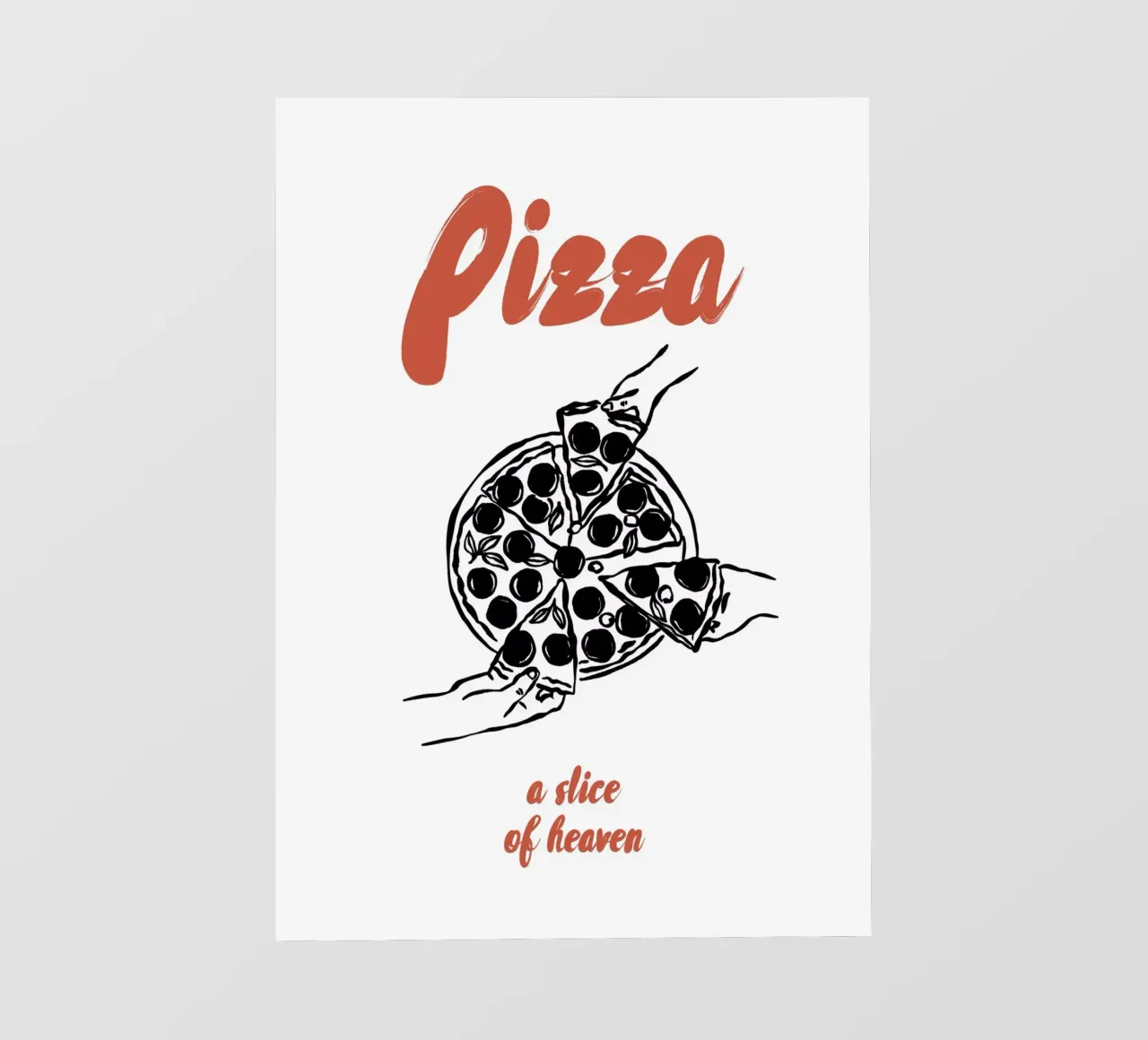Boho Vacation 5 Pizza telo in pvc da Boho Print Collection