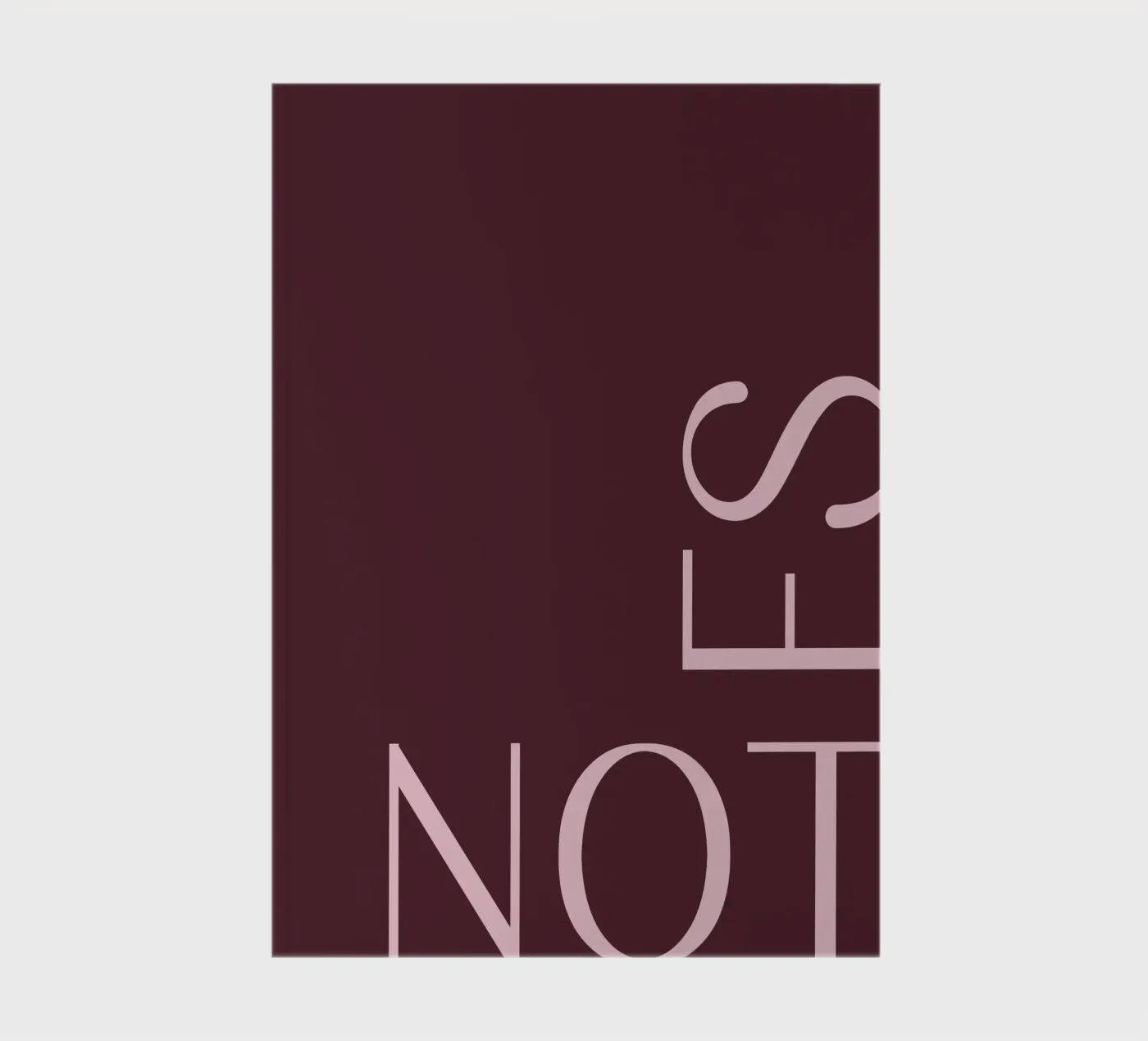 Layout Notizbuch von we line studio - art