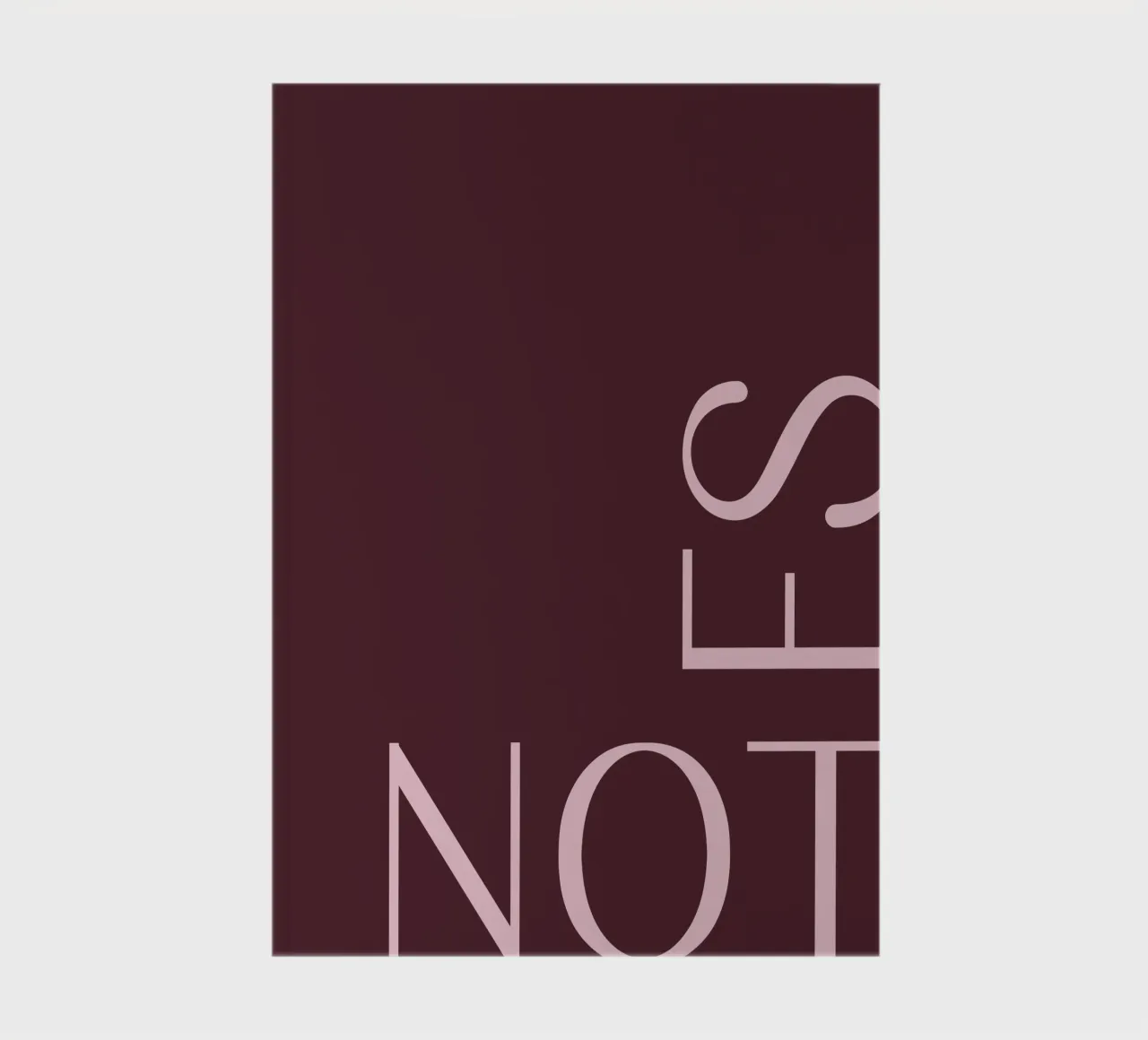 Layout notebook by we line studio - art