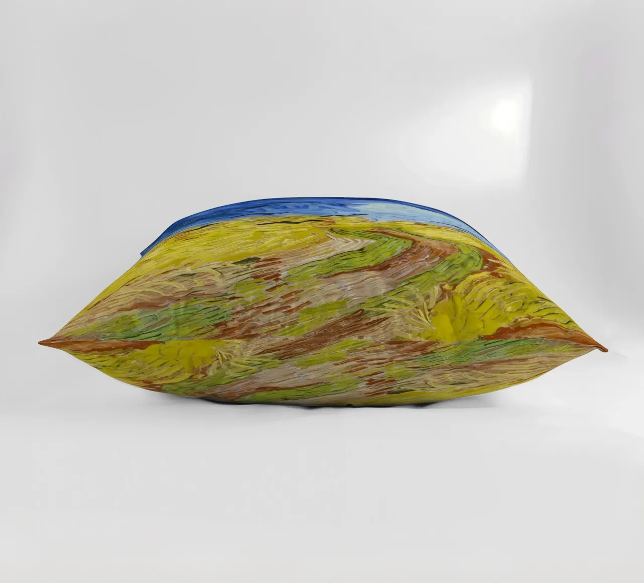 Vincent Van Gogh - Wheat Field with Crows decorative cushion by Timeless Artworks