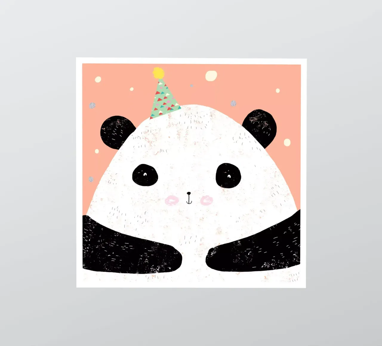 Panda sticker van Cory Reid Illustration