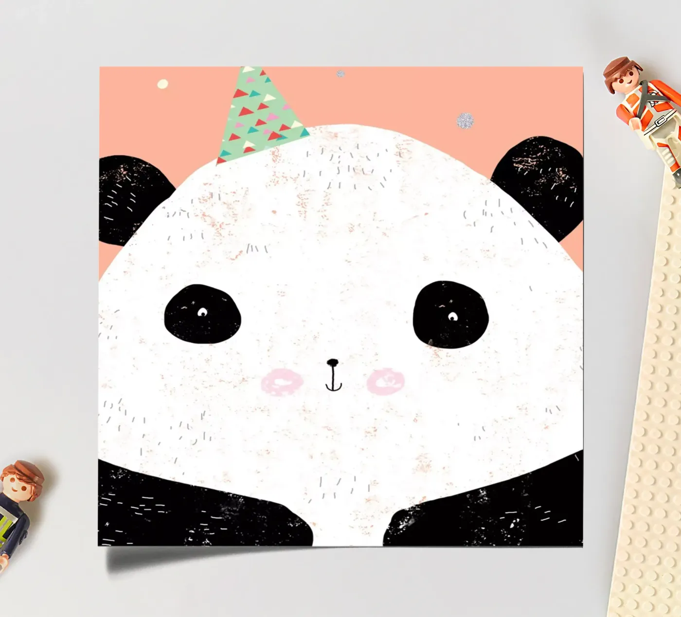 Panda stickervel van Cory Reid Illustration