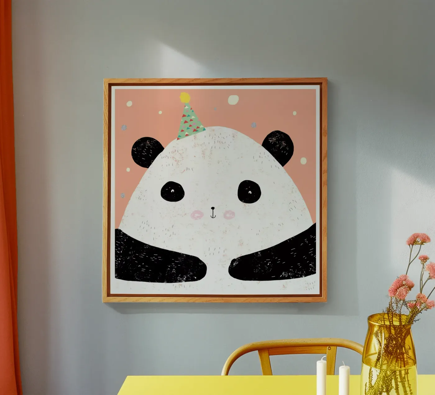 Panda Acryl-Glas von Cory Reid Illustration