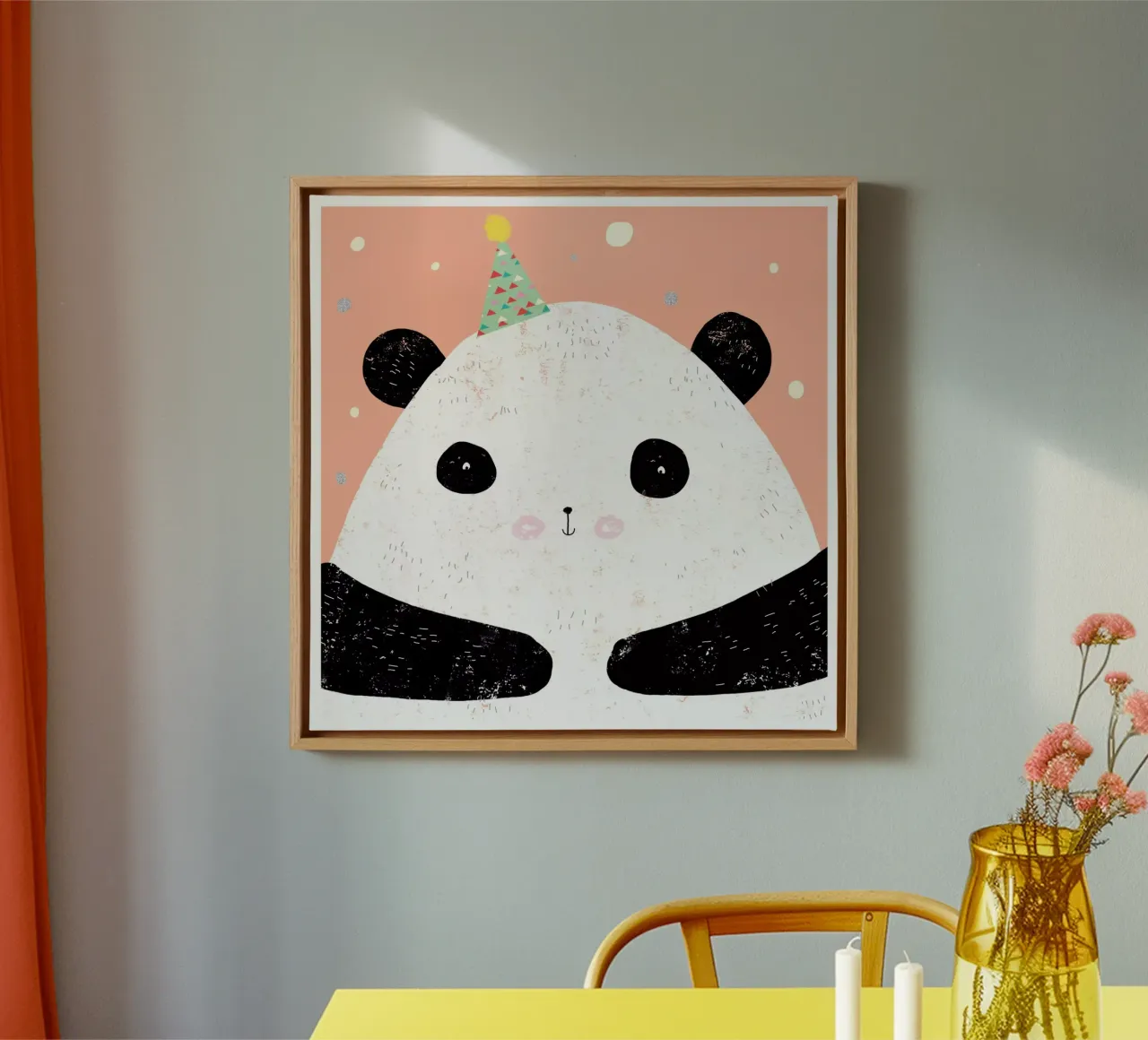 Panda tela da Cory Reid Illustration