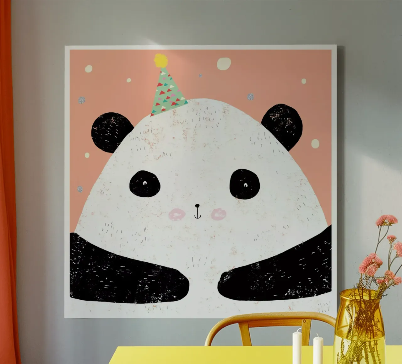 Panda tela da Cory Reid Illustration