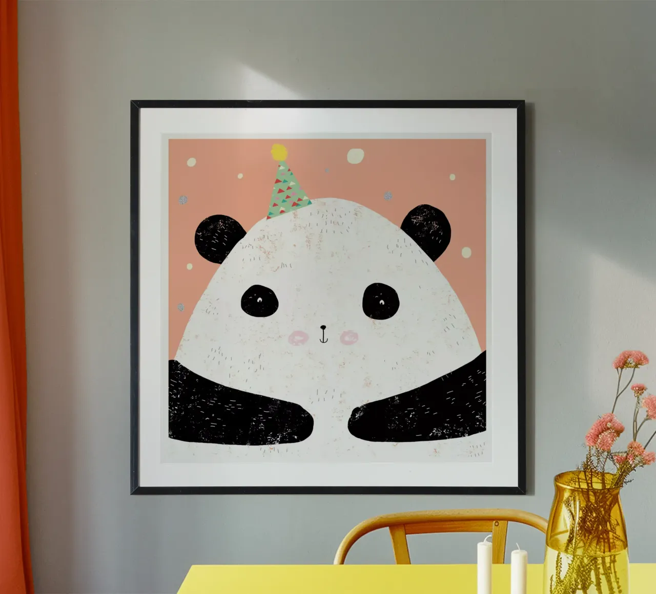 Panda poster by Cory Reid Illustration