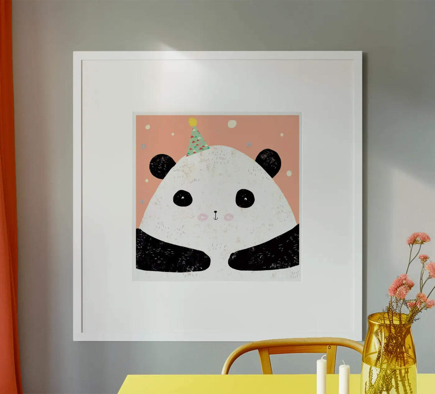 Panda Poster von Cory Reid Illustration