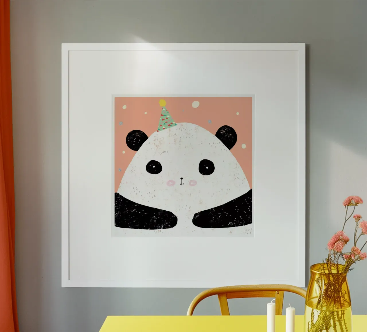 Panda poster by Cory Reid Illustration