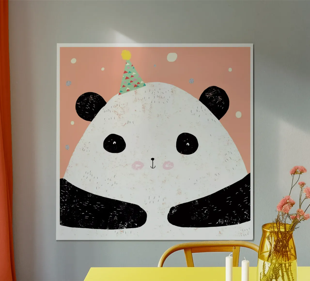 Panda poster by Cory Reid Illustration