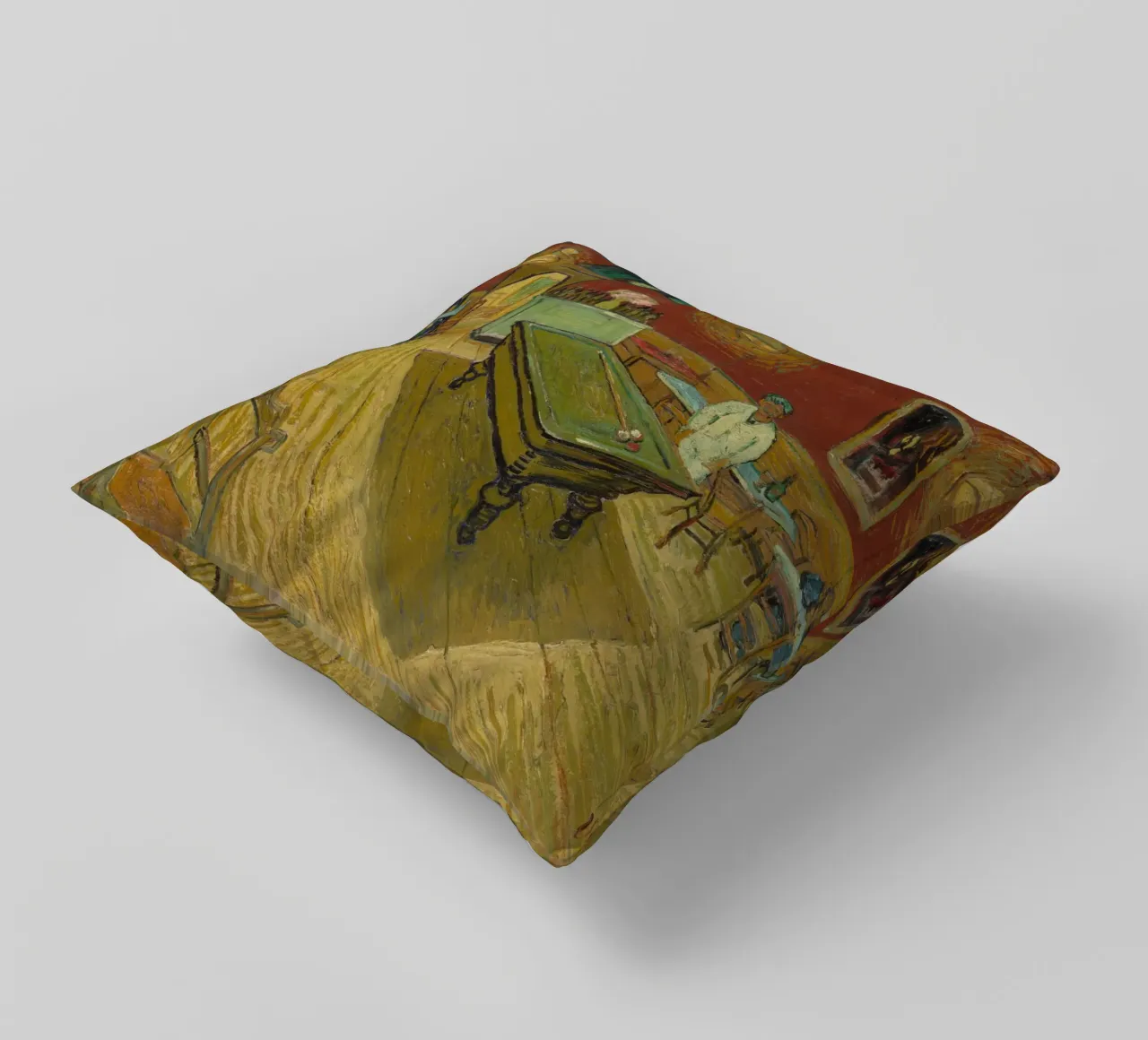 Vincent van Gogh - Il caffè notturno cuscino da Timeless Artworks