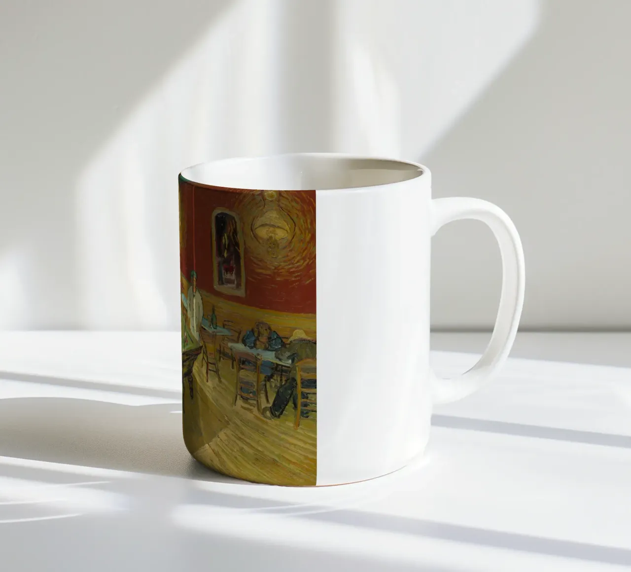 Vincent van Gogh - Il caffè notturno tazza in ceramica da Timeless Artworks