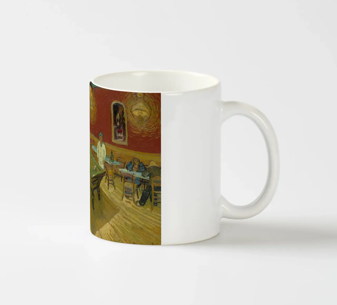 Vincent van Gogh - Il caffè notturno tazza in ceramica da Timeless Artworks
