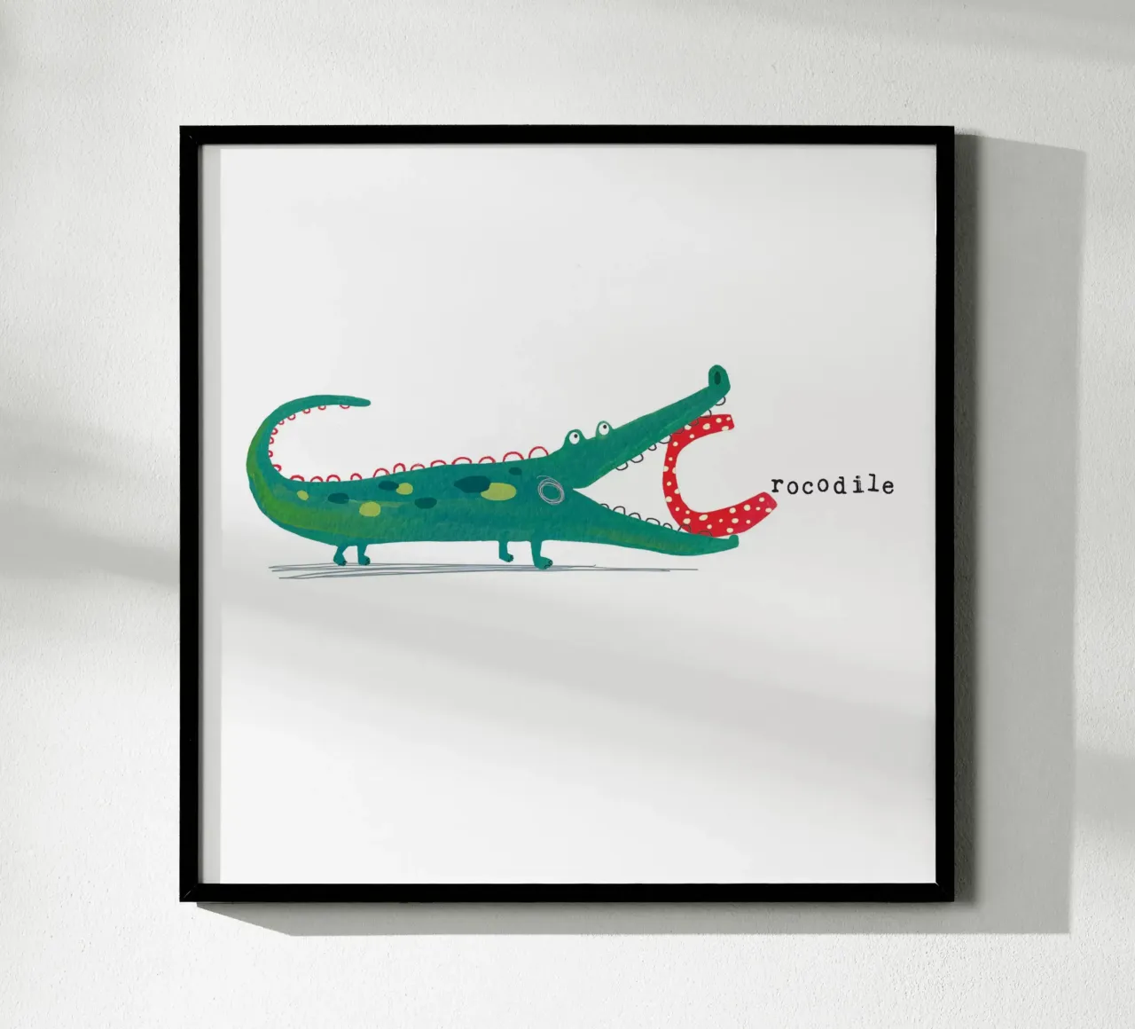 C de Cocodrilo hahnemühle de Cory Reid Illustration