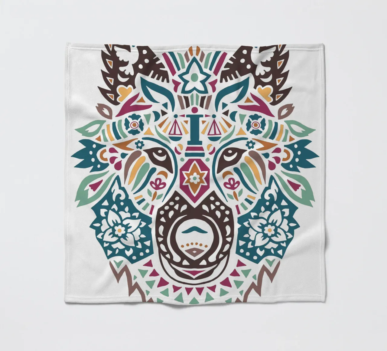 Lobito fleece blanket by Pom Graphic Design