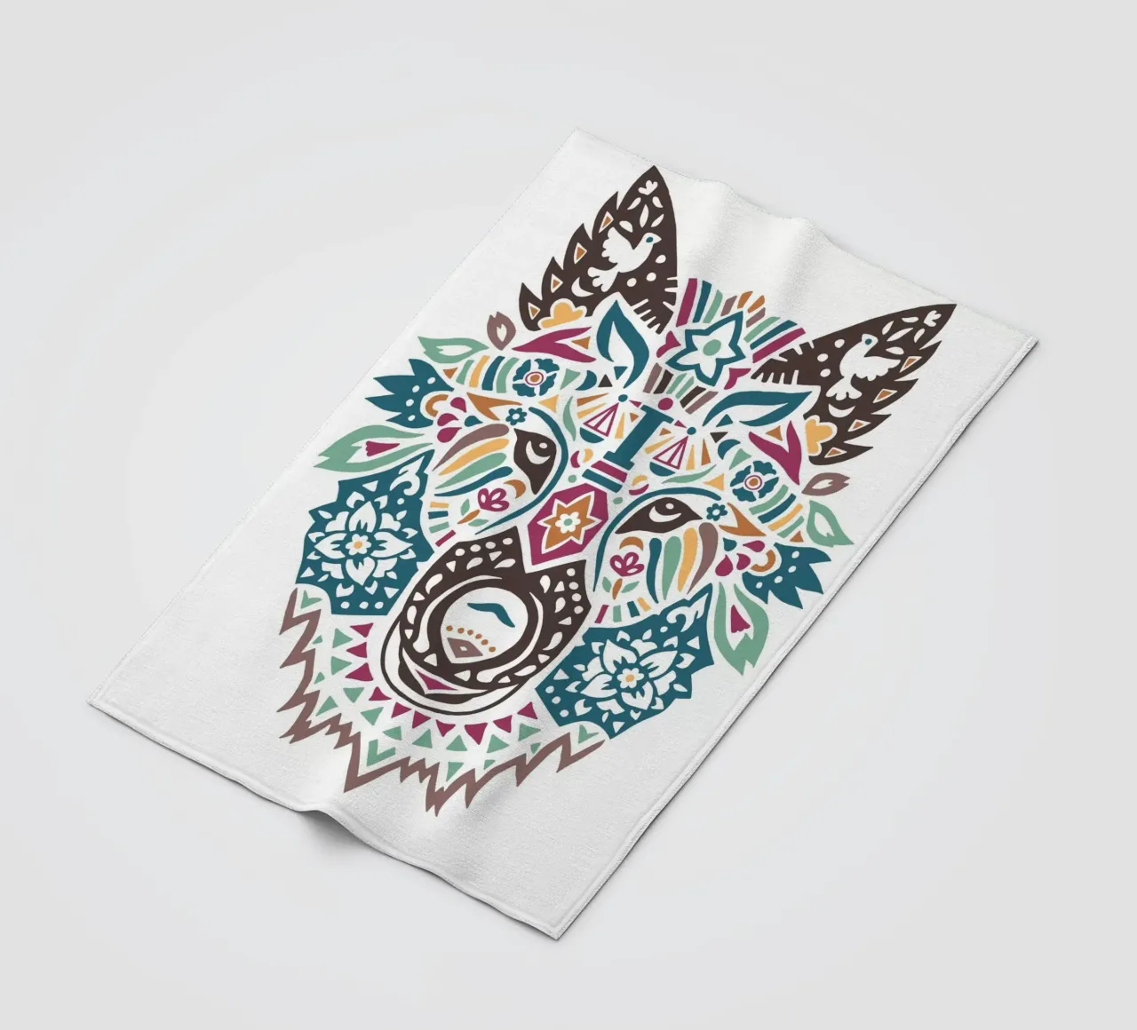 Lobito fleece blanket by Pom Graphic Design