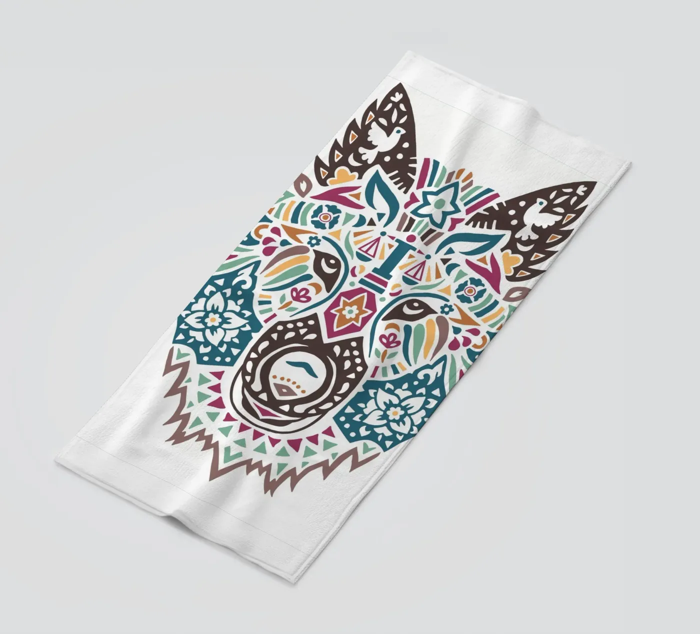 Lobito strandhanddoek van Pom Graphic Design