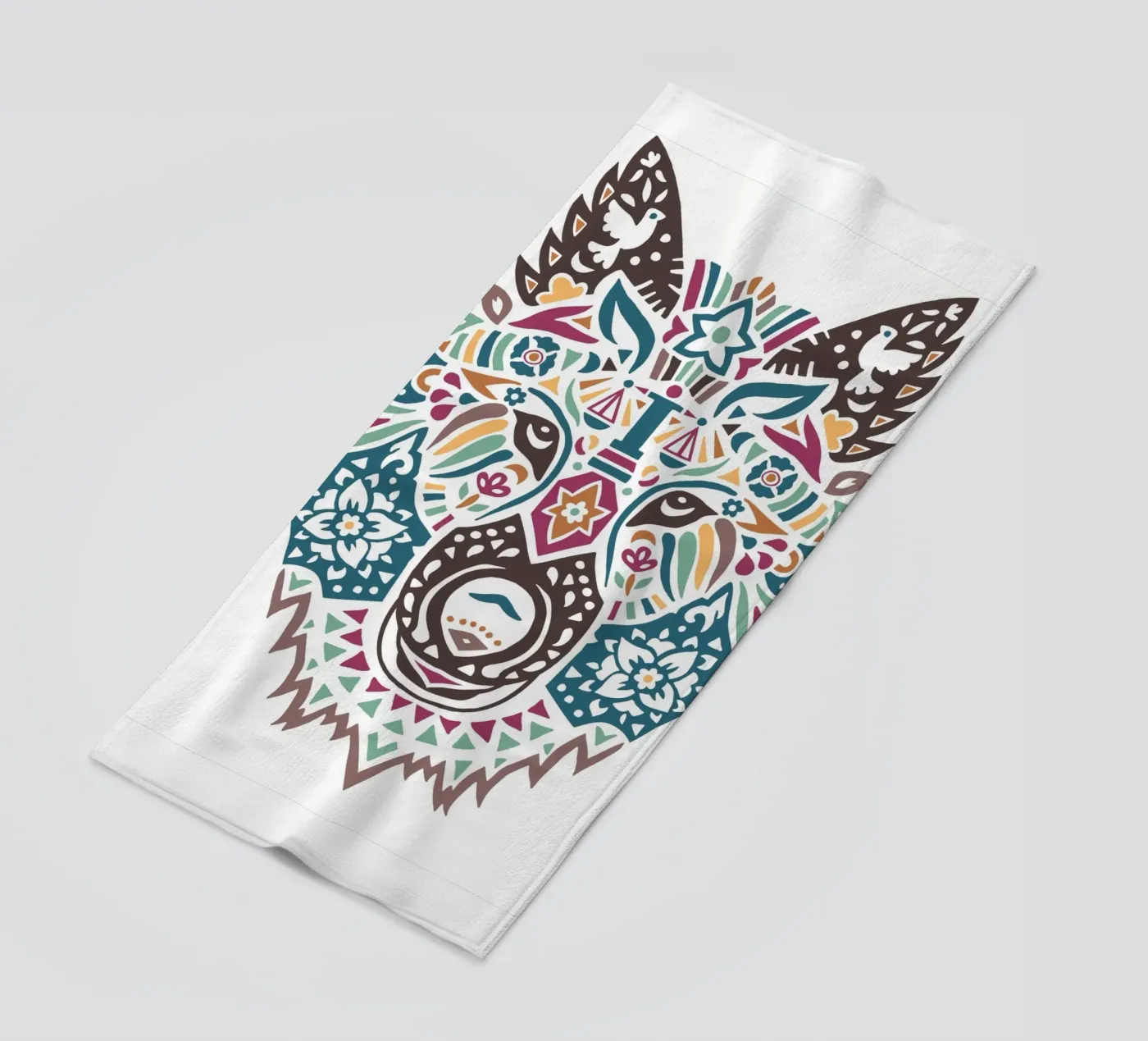 Lobito strandhanddoek van Pom Graphic Design