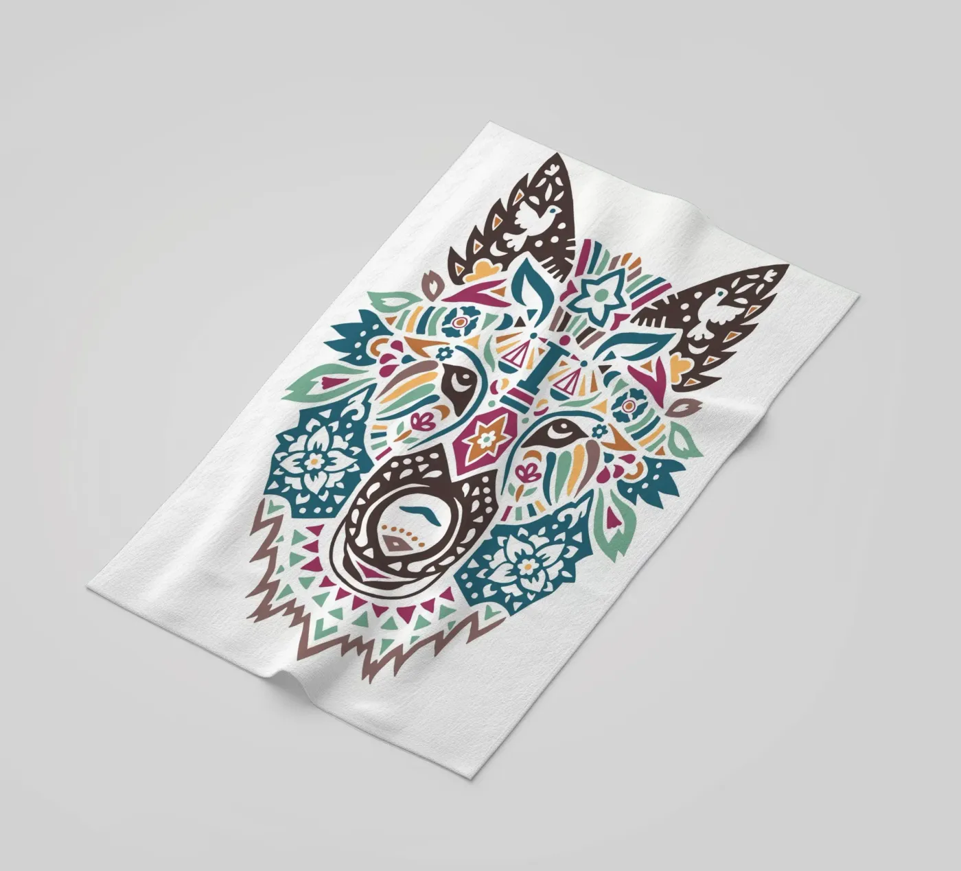 Lobito strandhanddoek van Pom Graphic Design