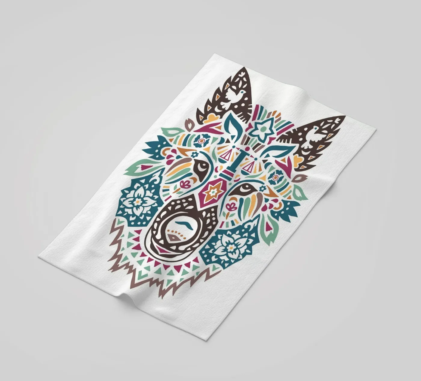 Lobito strandhanddoek van Pom Graphic Design