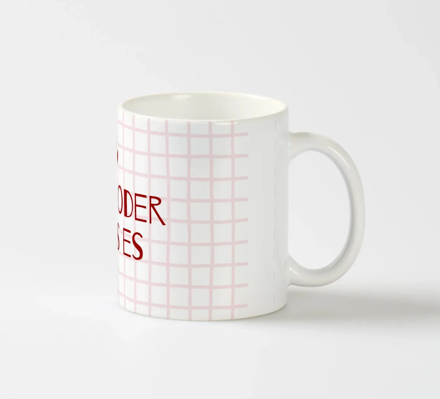 Liebs oder lass es ceramic mug by CSK DESIGN
