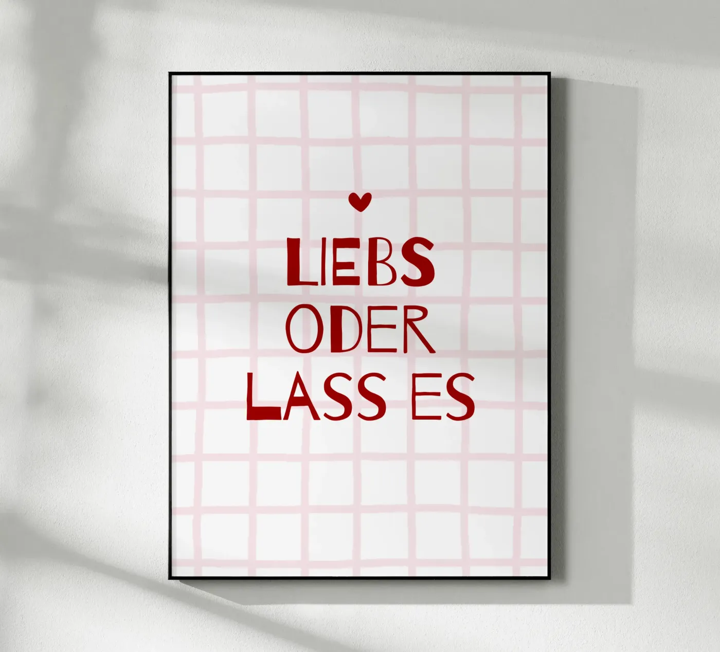 Liebs oder lass es plexiglass da CSK DESIGN