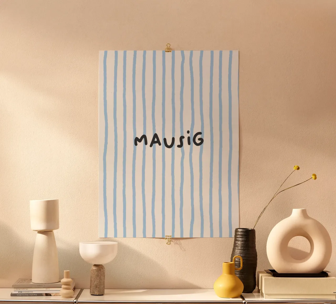 mausig poster da CSK DESIGN