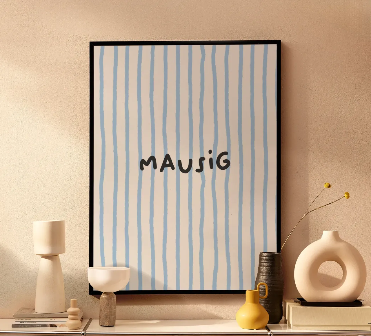 mausig poster da CSK DESIGN