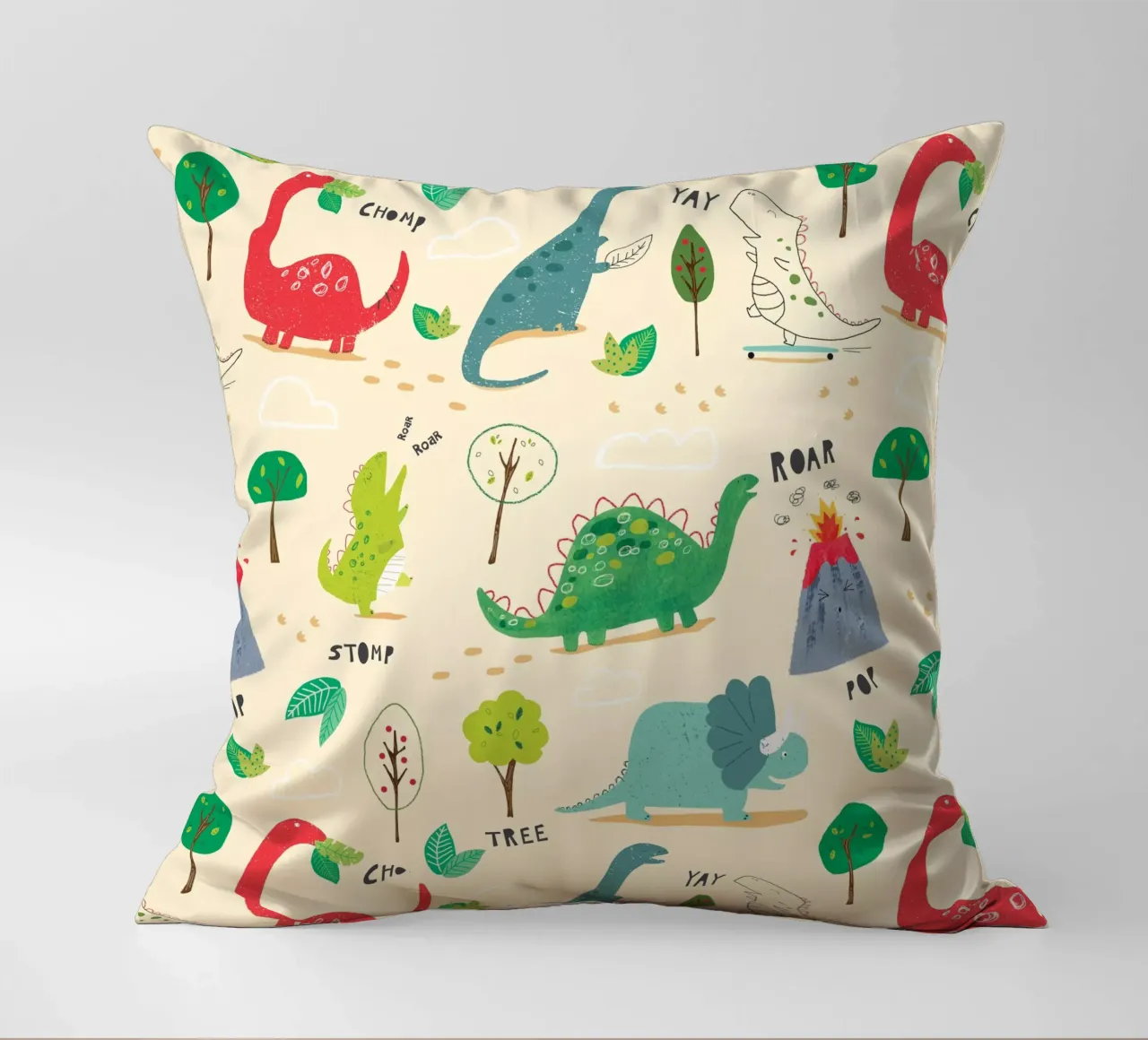 Ruggente cuscino da Cory Reid Illustration