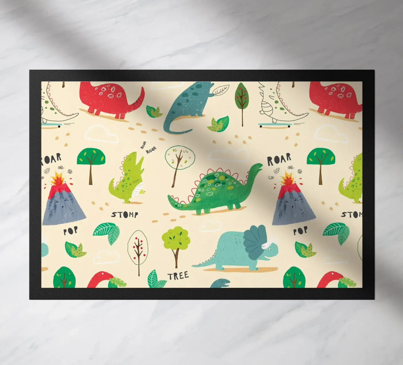 Brullend deurmat van Cory Reid Illustration