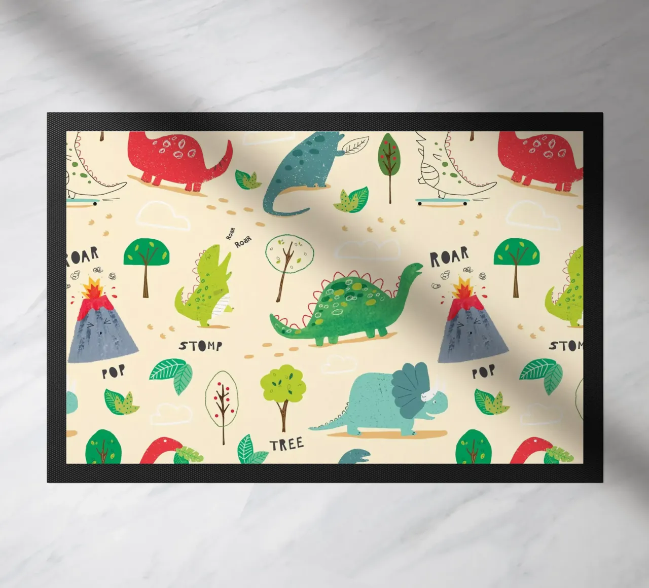 Brullend deurmat van Cory Reid Illustration