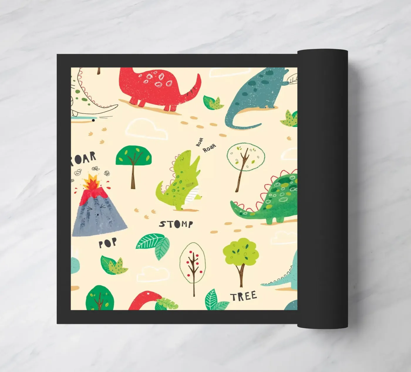 Brullend deurmat van Cory Reid Illustration