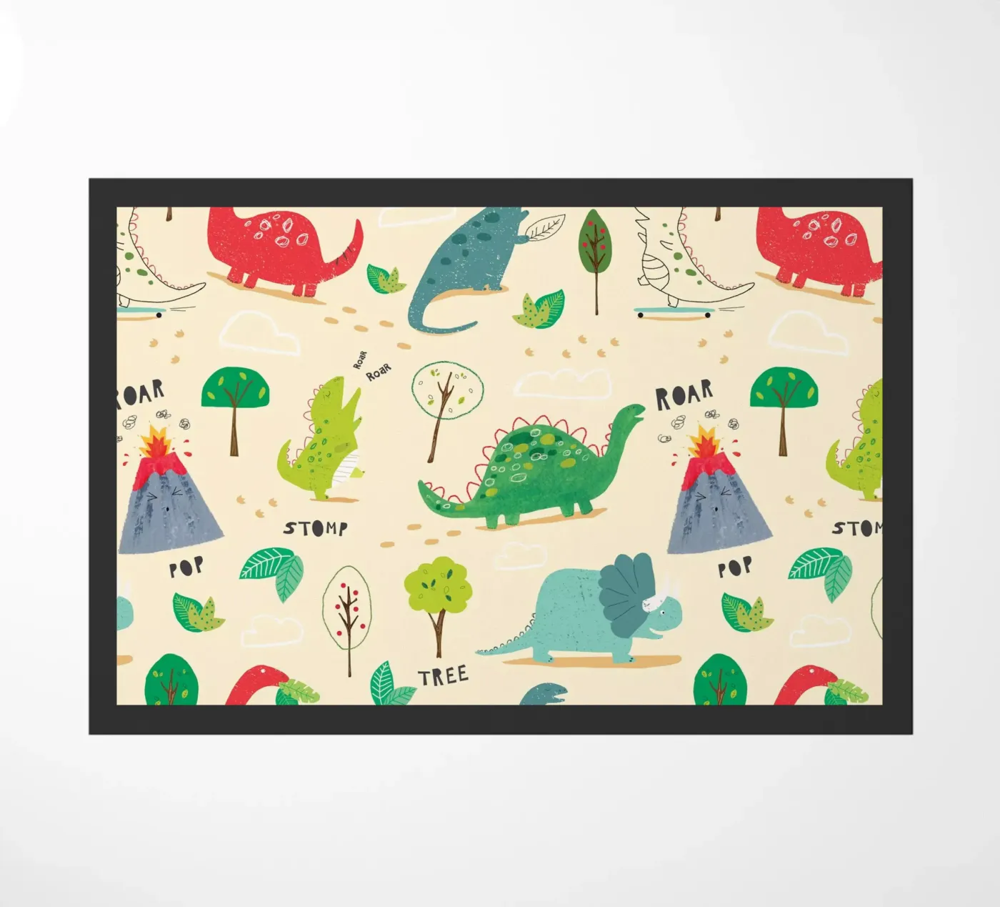 Brullend deurmat van Cory Reid Illustration