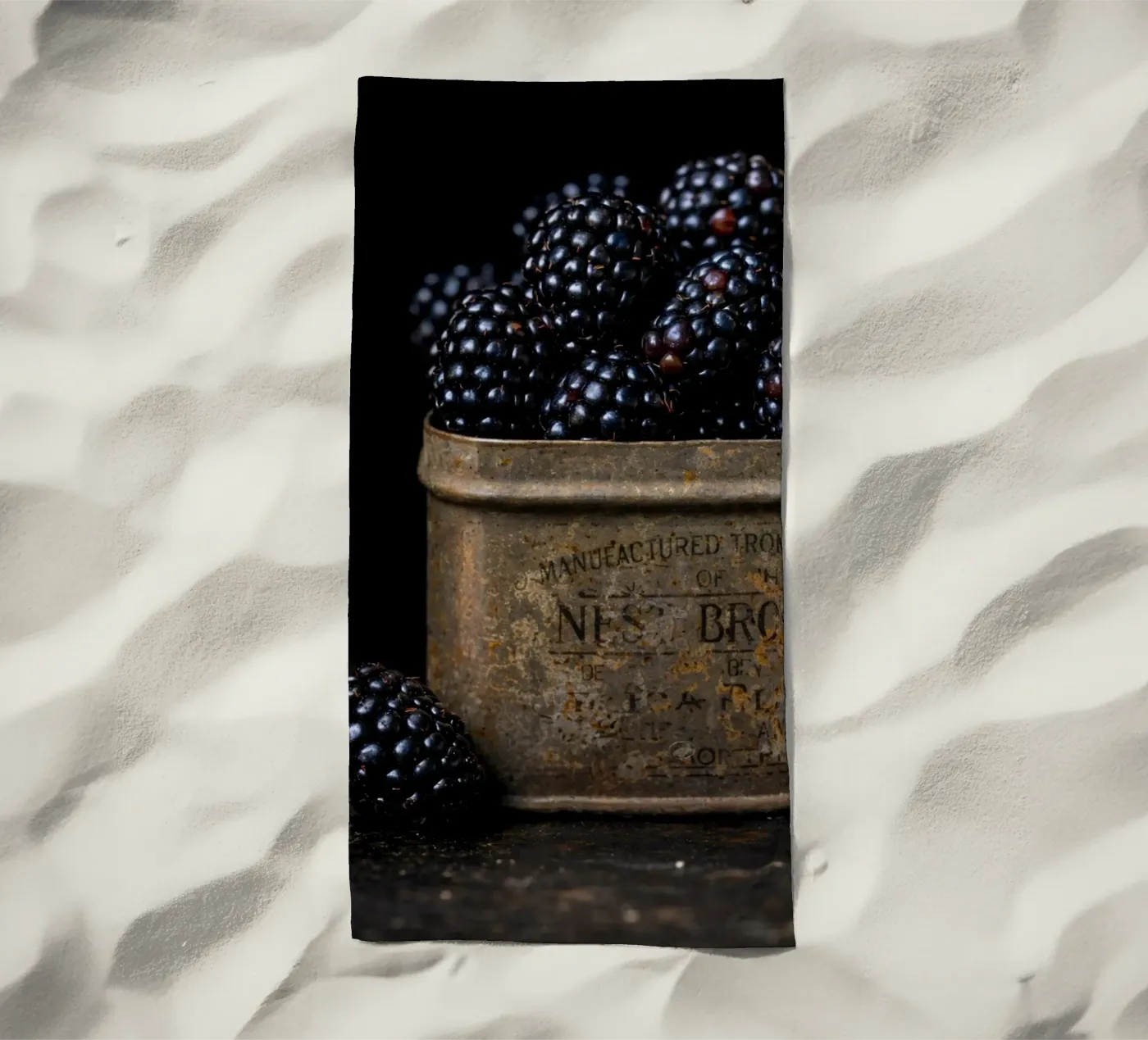 blackberry Strandtuch von PASMING