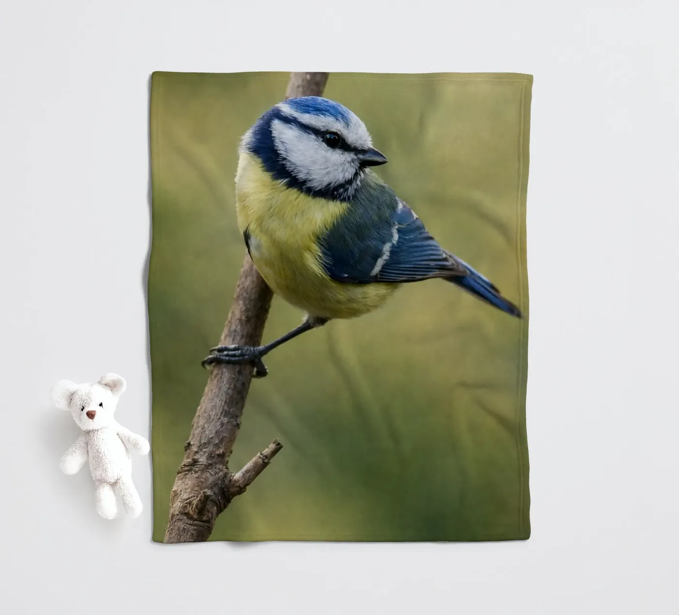 bird fleecedeken van PASMING