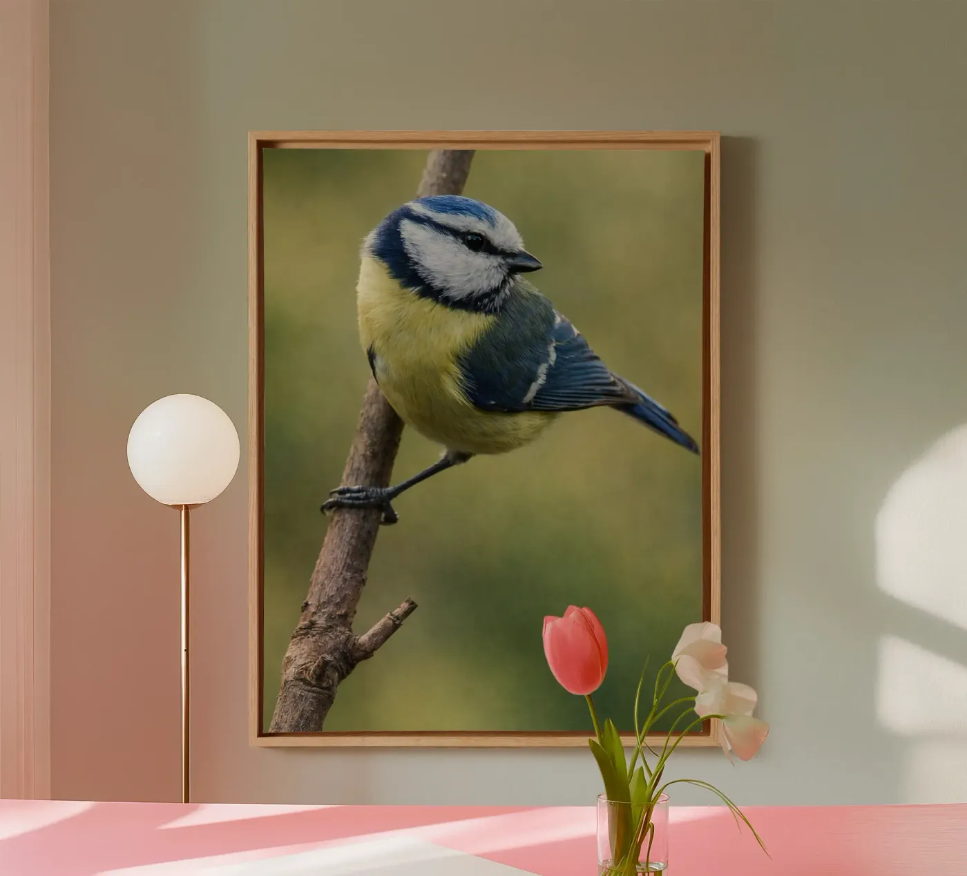 oiseau toile de PASMING