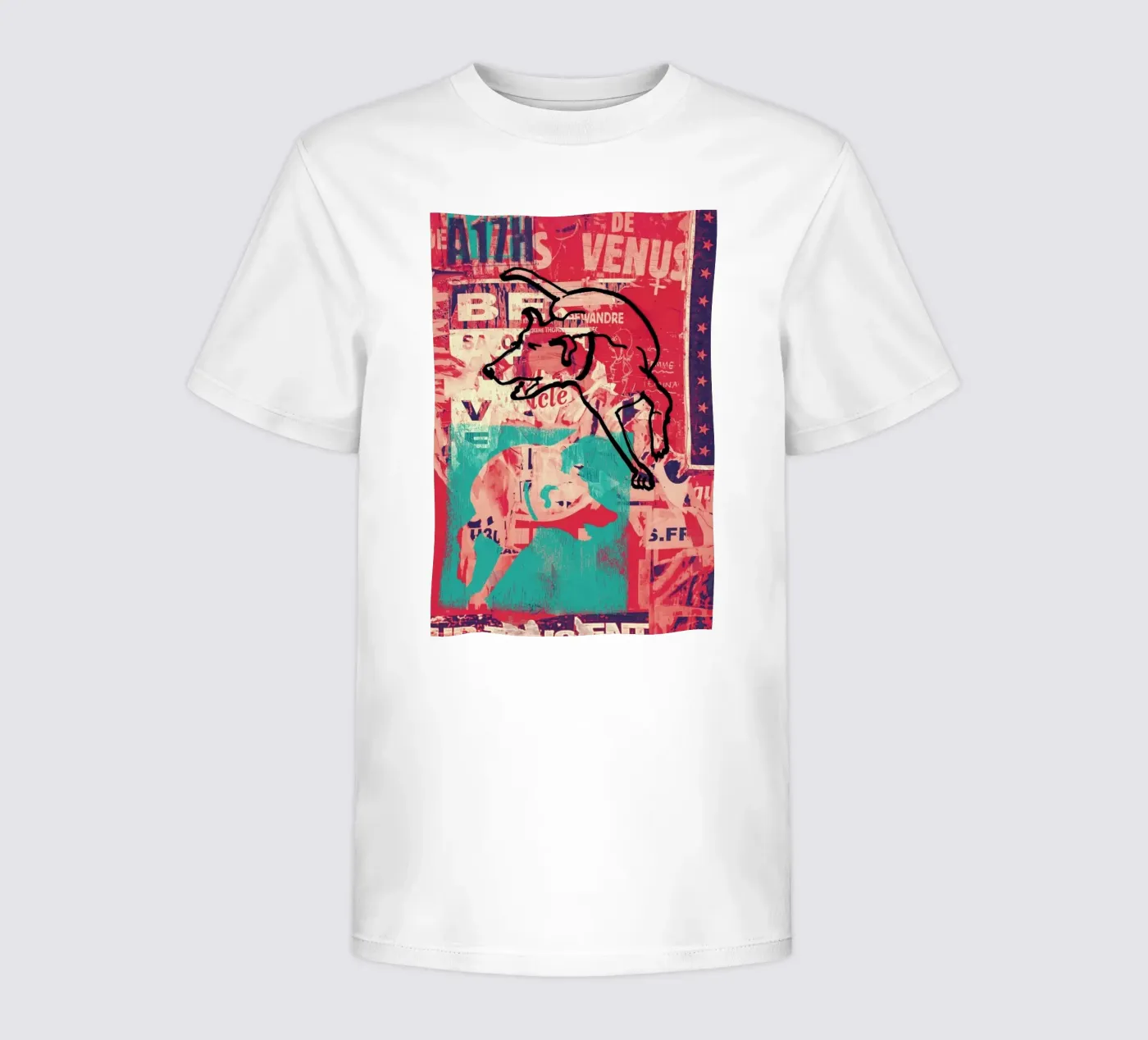 Dog t-shirt bambini da Andy Bridge