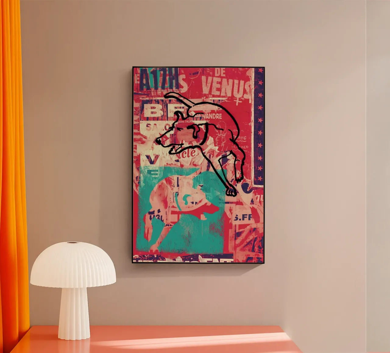 Dog plexiglass da Andy Bridge